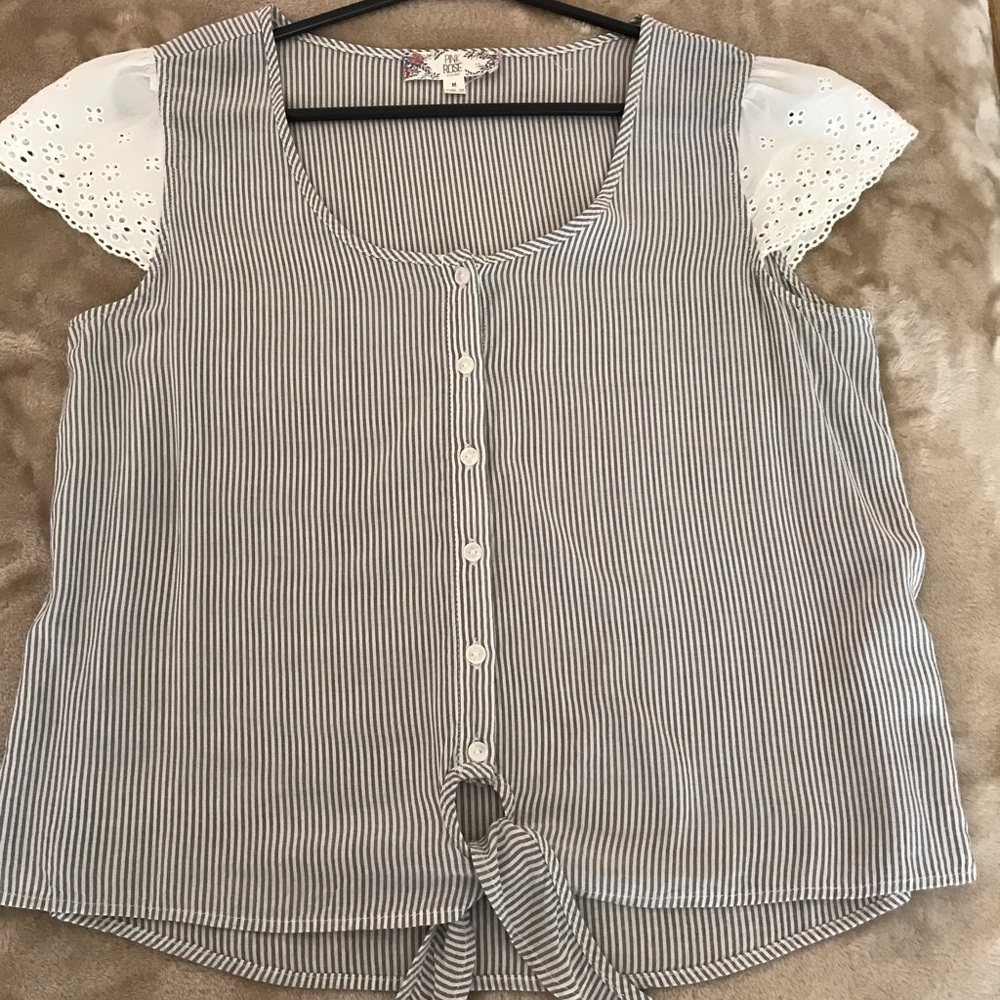 Beautiful Summer Top Made Out of Very Light Fabric